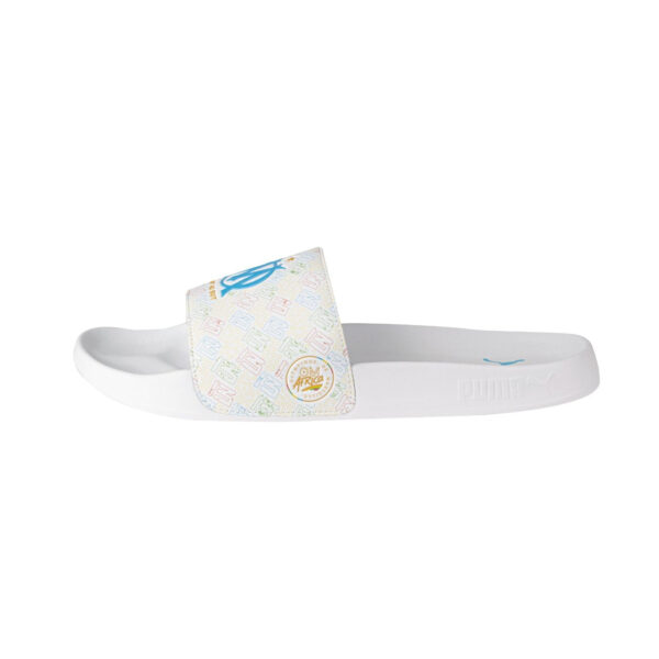 Claquette OM Leadcat 2.0 OM x Africa / Puma 2024 Blanc - Image 7