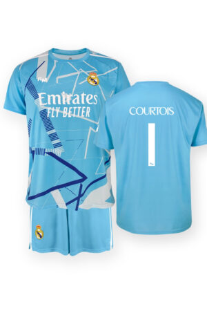 Kit Real Madrid Junior Gardien Domicile Courtois 2024/25 Replica