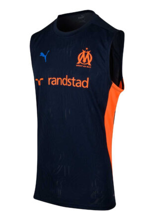 Débardeur OM Training Homme 2024/25 Bleu Nuit