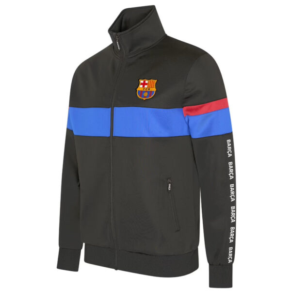 Survêtement Entier FC Barcelone Junior 2025 Noir - Image 2