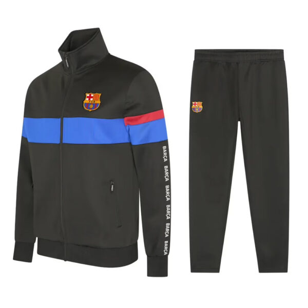 Survêtement Entier FC Barcelone Junior 2025 Noir