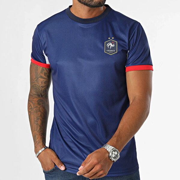 Maillot France Fan Sublime Adulte 2024/25 Bleu ( F.F.F. ) - Image 3