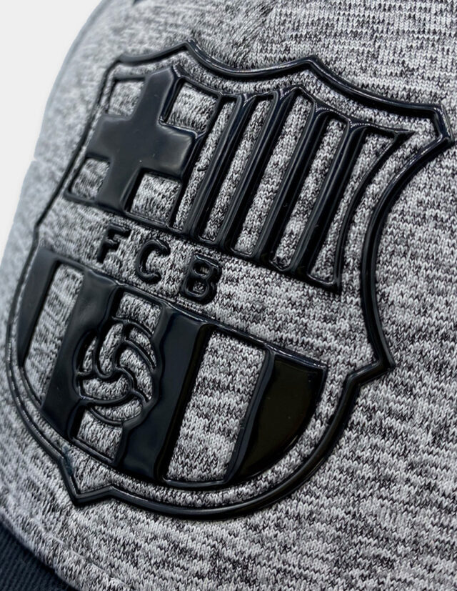 Casquette FC Barcelone Adulte 2024 Gris - Image 2