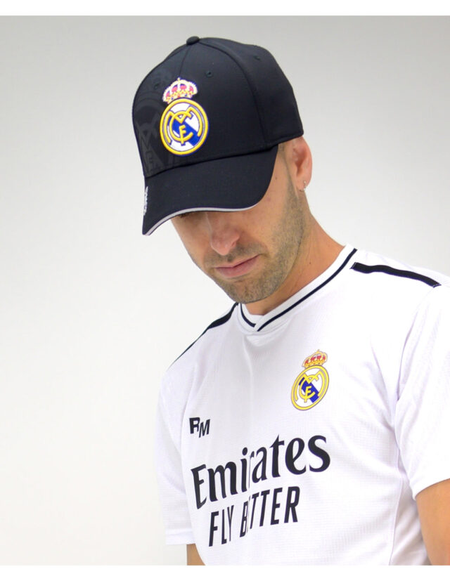 Casquette Real Madrid Logo - Adulte Noir - Image 2