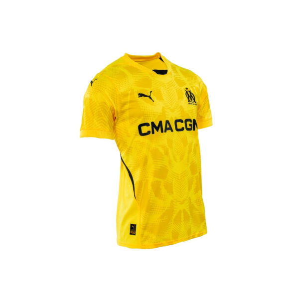 Maillot OM Gardien Junior 2024/25 Jaune - Image 2