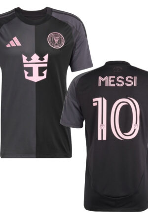 Maillot Inter Miami Extérieur Messi N°10 Homme 2025/26 Noir