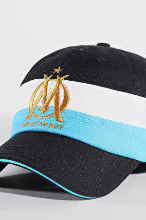 Casquette OM Stripes Adulte 2024/25 Noir