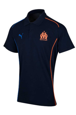 Polo OM Casuals Homme 2024/25 Bleu Nuit