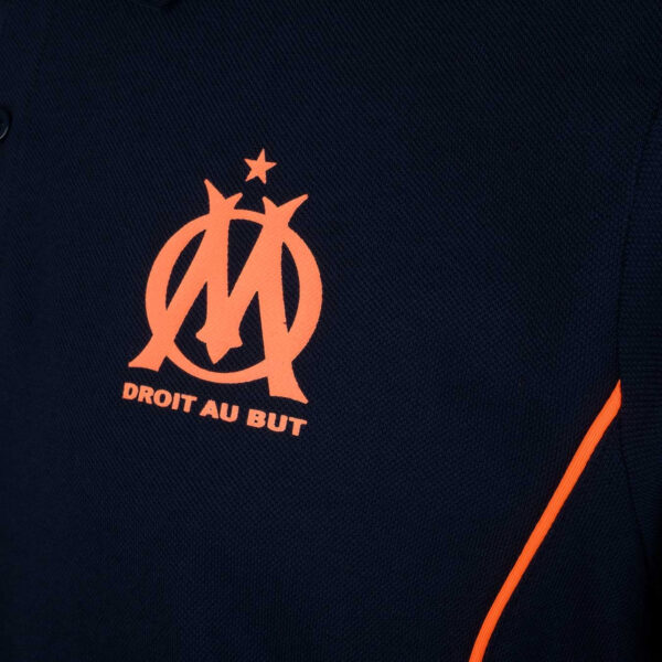 Polo OM Casuals Homme 2024/25 Bleu Nuit - Image 4