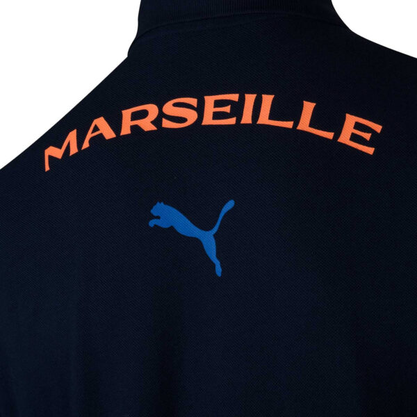 Polo OM Casuals Homme 2024/25 Bleu Nuit - Image 5