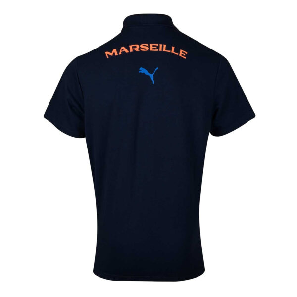Polo OM Casuals Homme 2024/25 Bleu Nuit - Image 6