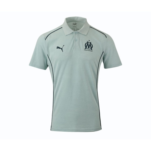 Polo OM Casuals Homme 2024/25 Bleu Ciel - Image 3