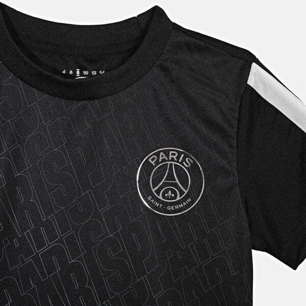 Kit Paris Saint-Germain Fan Junior 2024/25 Noir ( PSG ) - Image 2