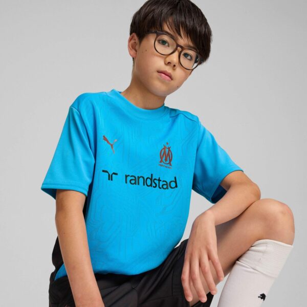 Maillot OM Training Junior 2024/25 Bleu - Image 3