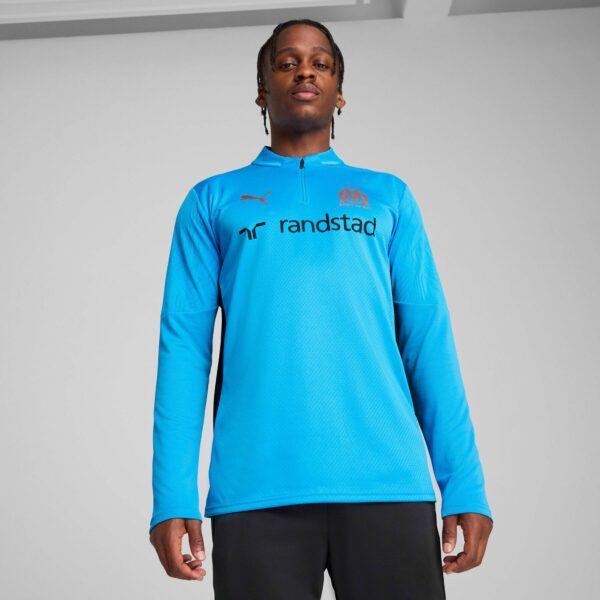 Top OM Training Homme 2024/25 Bleu Azur - Image 2