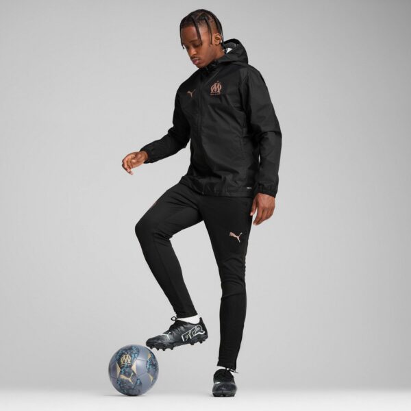 Veste à Capuche OM All Weather Homme 2024/25 Noir - Image 2