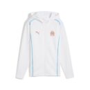 Veste à Capuche OM Casuals Junior 2024/25 Blanc