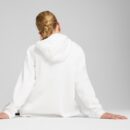 Veste à Capuche OM Casuals Junior 2024/25 Blanc