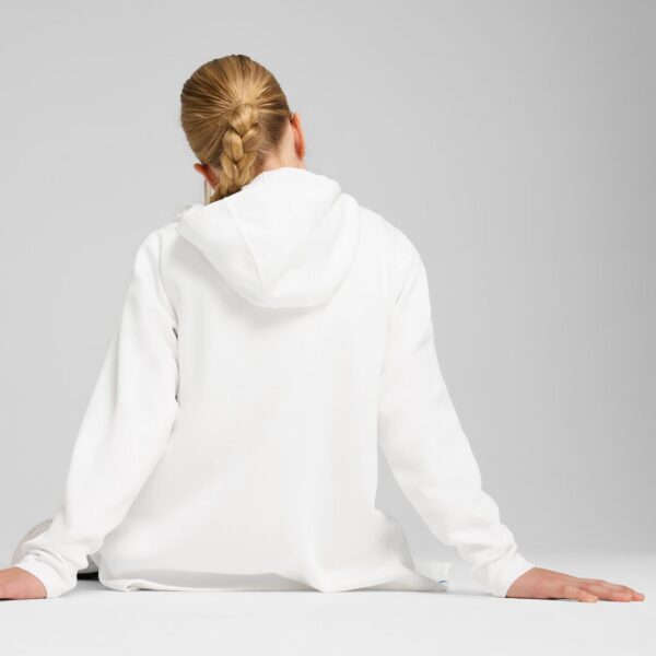 Veste à Capuche OM Casuals Junior 2024/25 Blanc - Image 5