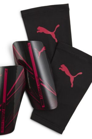 Protège-tibias Puma Attacanto Sleeve Noir/Rouge