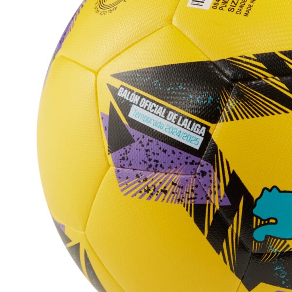 Ballon Puma Hybride Orbita La Liga 2024/25 Jaune - Image 4