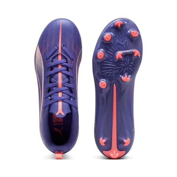 Crampons Puma ULTRA 5 Play FG/AG Junior Violet - Image 6