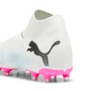 Crampons Puma Future 7 Match+ Sans Lacets FG/AG Adulte Blanc