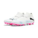 Crampons Puma Future 7 Match+ Sans Lacets FG/AG Adulte Blanc