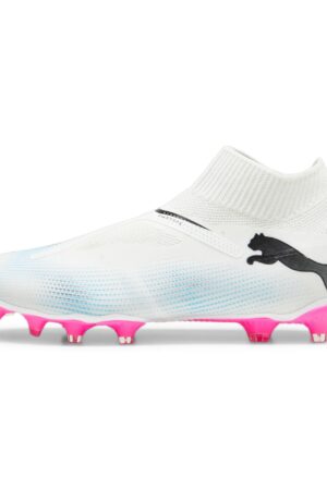 Crampons Puma Future 7 Match+ Sans Lacets FG/AG Adulte Blanc