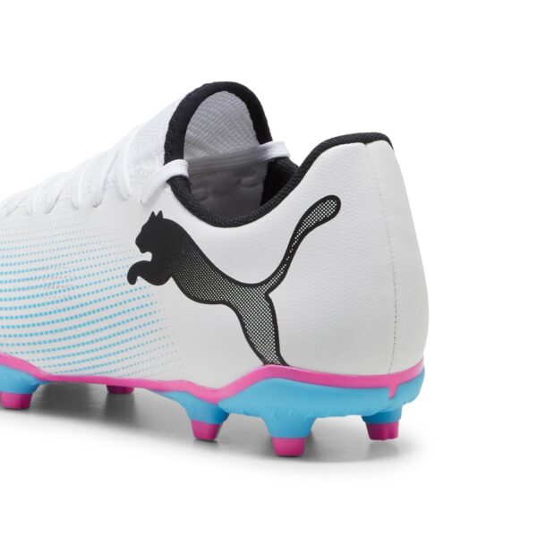 Crampons Puma Future 7 Play FG/AG Adulte Blanc - Image 7