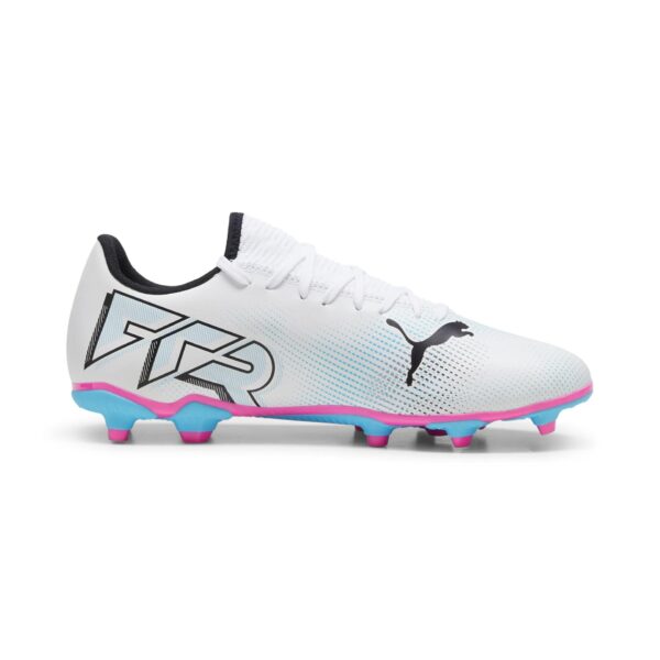 Crampons Puma Future 7 Play FG/AG Adulte Blanc - Image 8