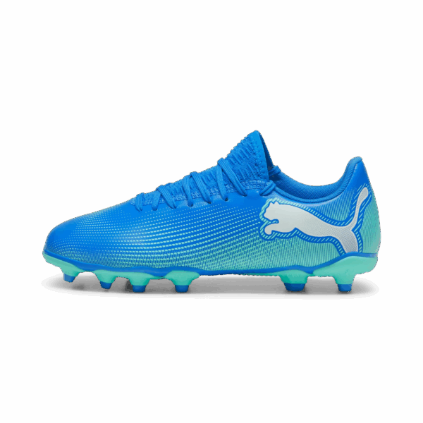Crampons Puma Future 7 Play FG/AG Junior Bleu