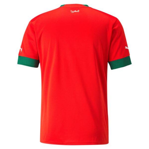 Maillot Maroc Domicile Homme 2024 Rouge - Image 7