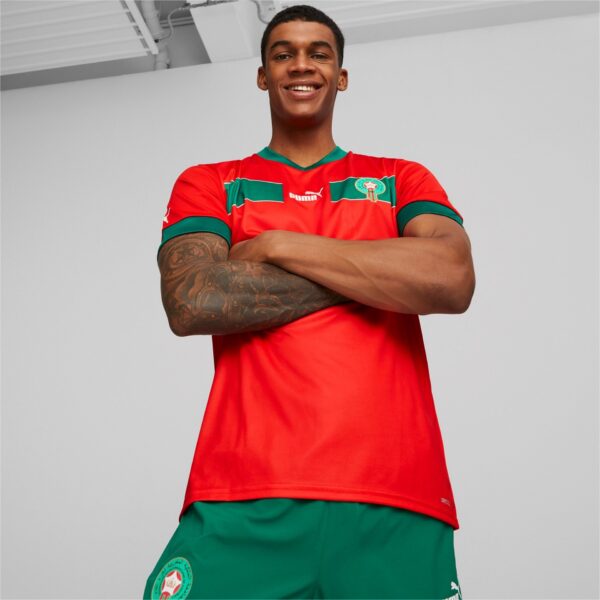 Maillot Maroc Domicile Homme 2024 Rouge - Image 2