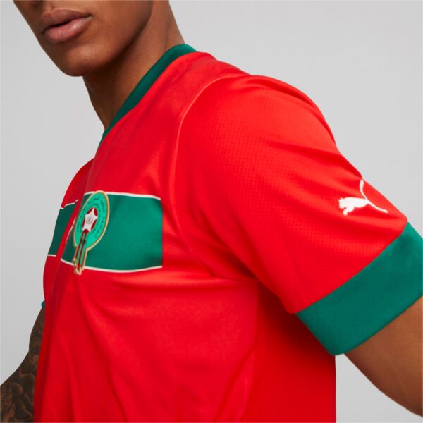 Maillot Maroc Domicile Homme 2024 Rouge - Image 3