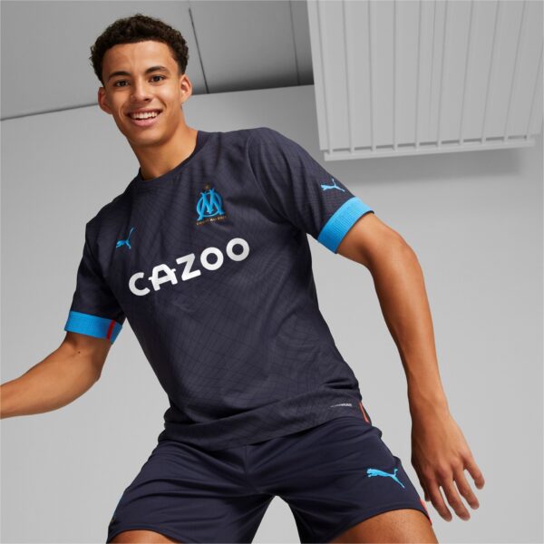 Maillot OM Extérieur Authentique Homme 2022/23 - Image 2