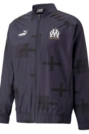 Veste OM Pre-match Homme 2023 Bleu