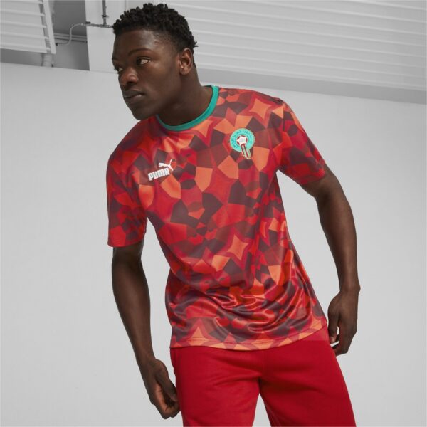 Maillot Maroc FtblCulture Homme 2023/24 Rouge - Image 2