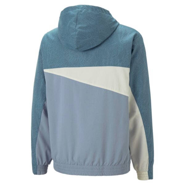 Veste à Capuche OM Woven Homme 2023 Bleu - Image 2