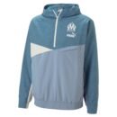 Veste à Capuche OM Woven Homme 2023 Bleu