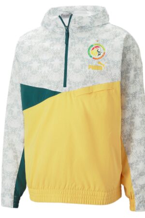 Veste à Capuche Sénégal Woven Homme 2023 Blanc