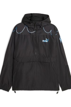 Veste à Capuche OM FtblStatement Homme 2023/24 Noir