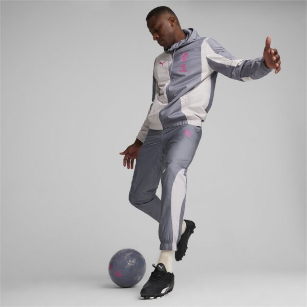 Veste à Capuche AC Milan Pre-match Homme 2023/24 Gris - Image 7