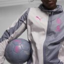 Veste à Capuche AC Milan Pre-match Homme 2023/24 Gris