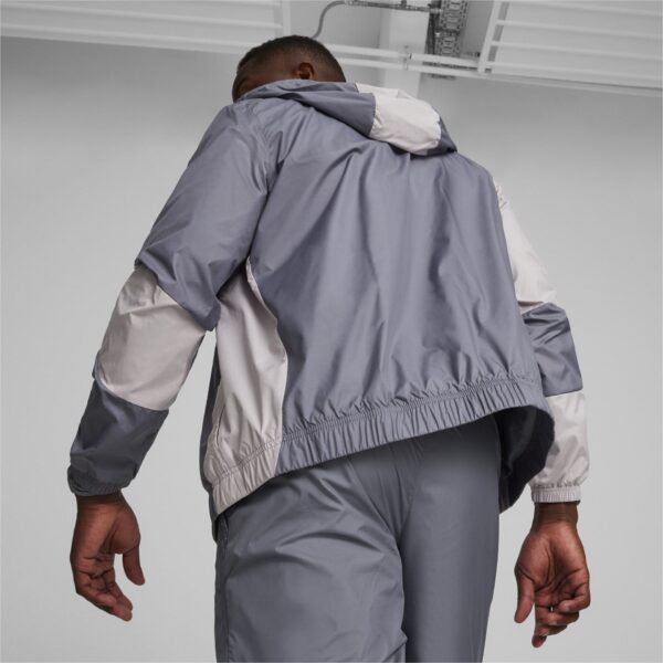 Veste à Capuche AC Milan Pre-match Homme 2023/24 Gris - Image 5