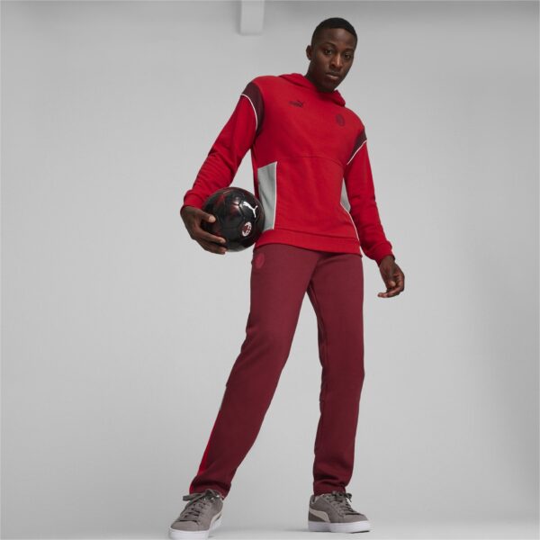 Sweat à Capuche AC Milan FtblArchive Homme 2023/24 Rouge - Image 7