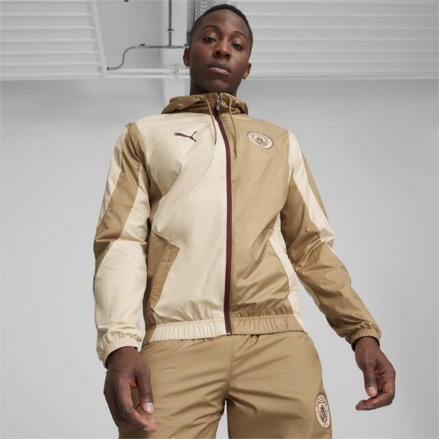 Veste Manchester City Pre-match Homme 2023/24 Beige - Image 2