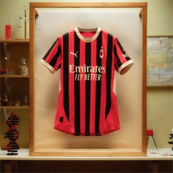 Maillot AC Milan Domicile Homme 2024/25 Rouge - Image 8