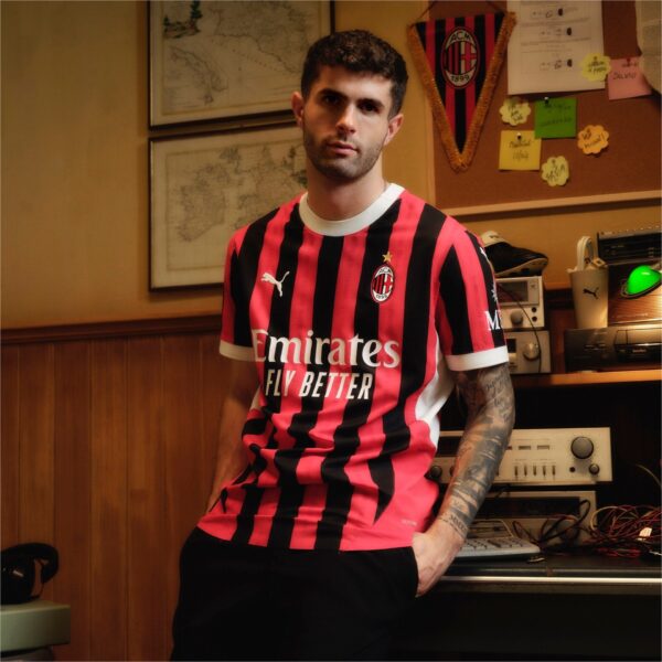 Maillot AC Milan Domicile Homme 2024/25 Rouge - Image 4