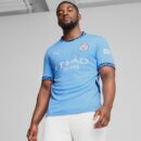 Maillot Manchester City Domicile Homme 2024/25 Bleu